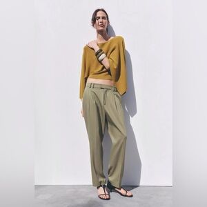 PLEATED PANTS ZW COLLECTION